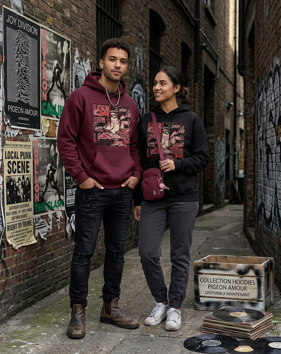 ARTY - - Graphic Love - - Sweat à capuche