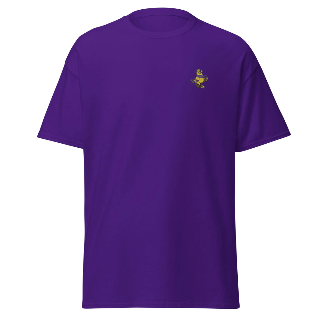 DESTY -- Tshirt PURPLE and GOLD -- Brodé