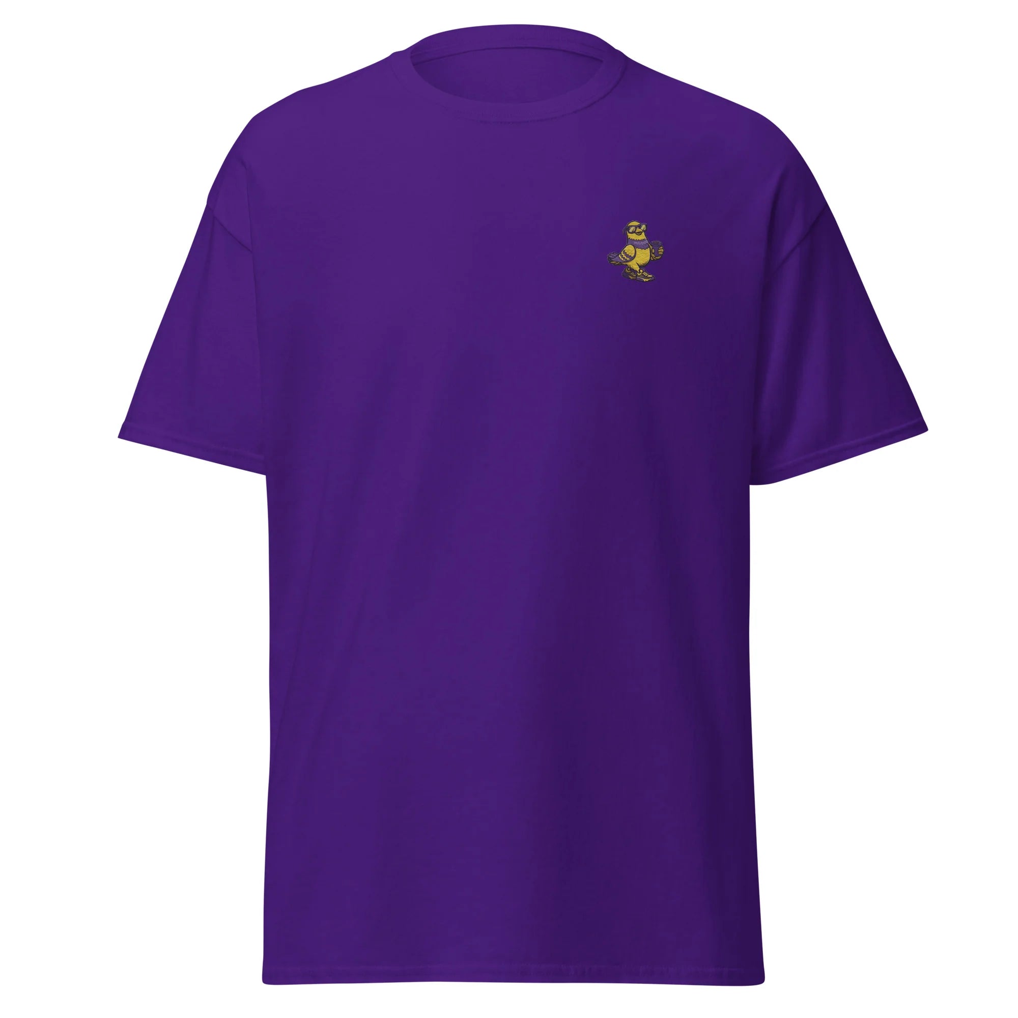 DESTY -- Tshirt PURPLE and GOLD -- Brodé