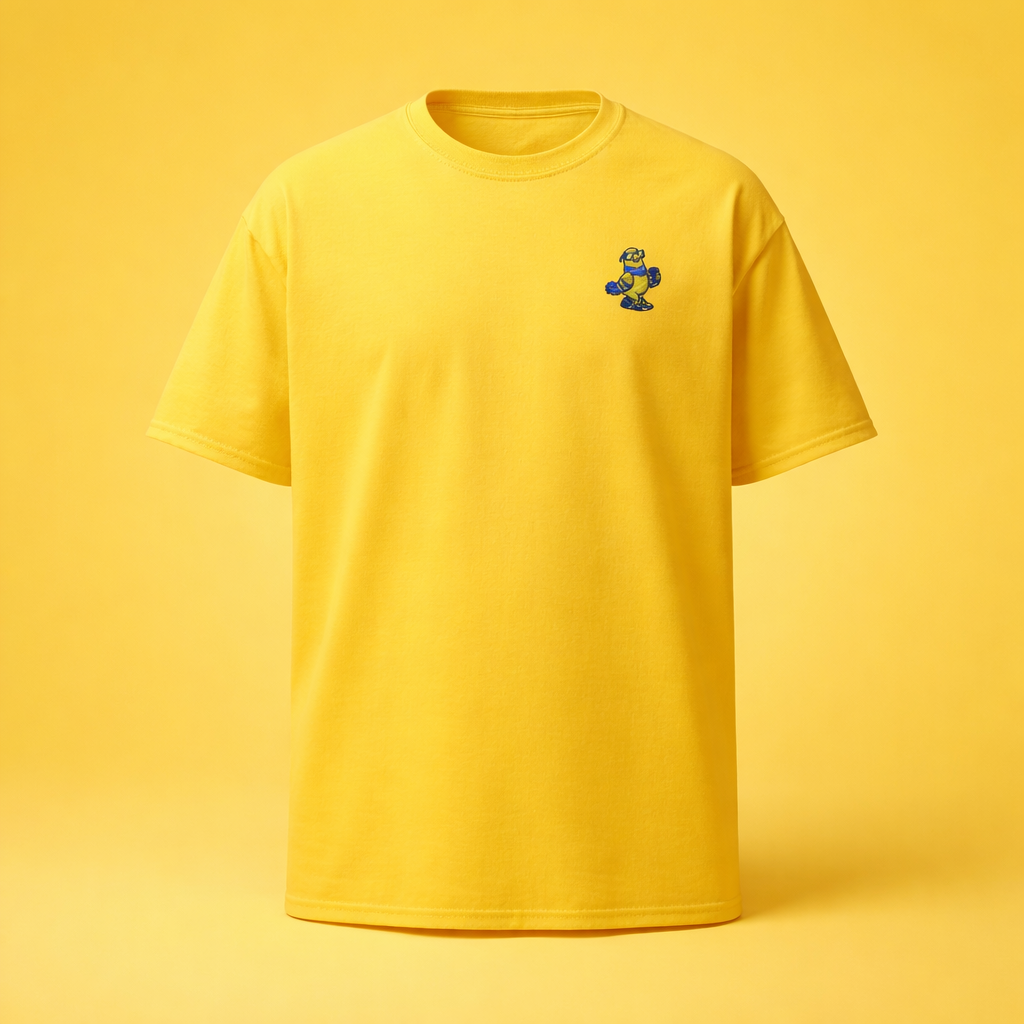 DESTY -- Tshirt PURPLE and GOLD -- Brodé