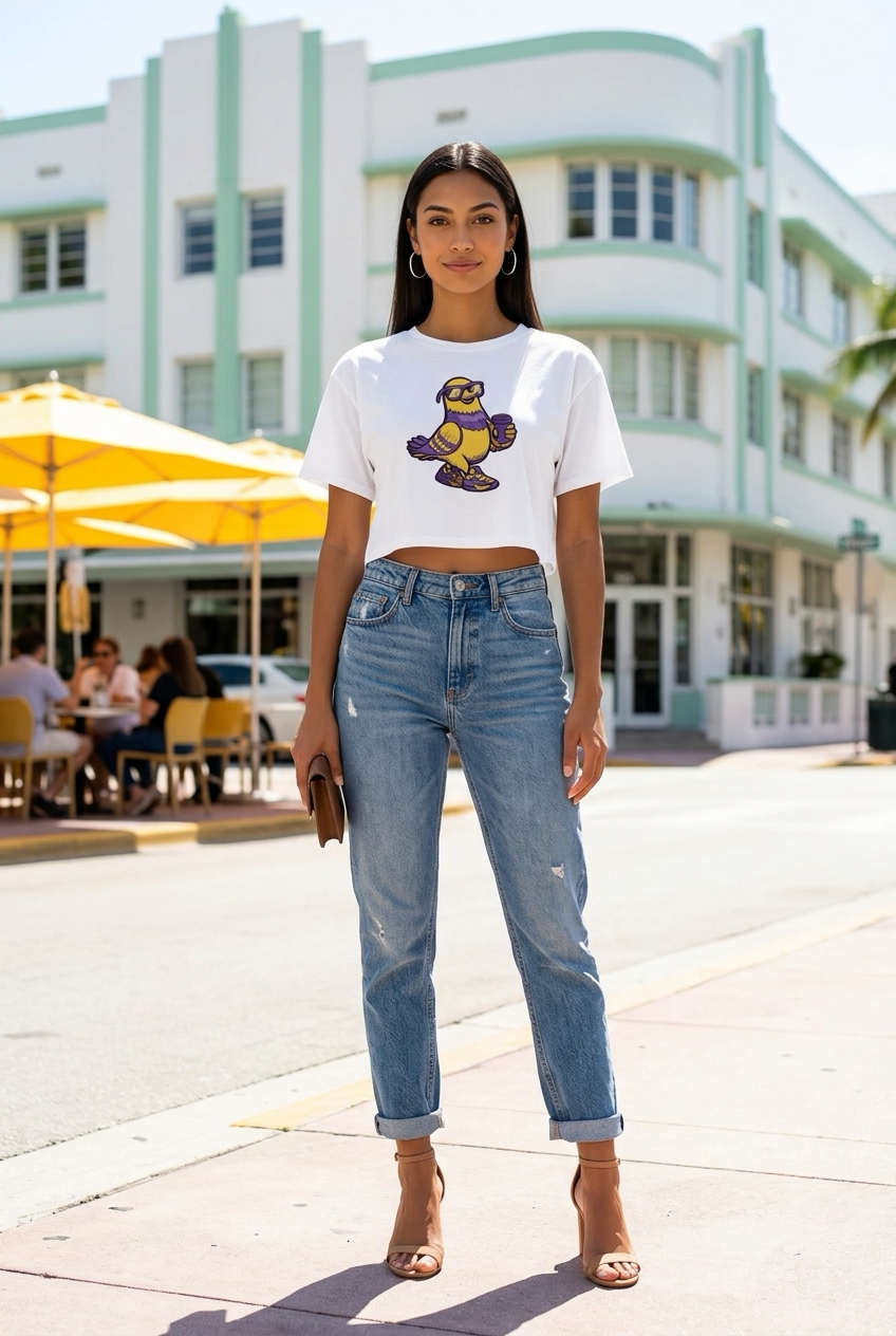 DESTY -- Crop top pour femme