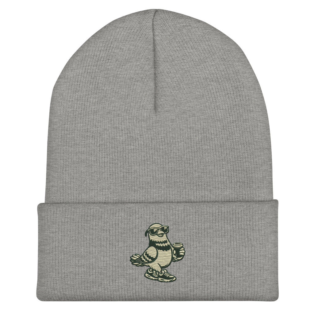 Bonnet à revers brodé unisexe DESTY