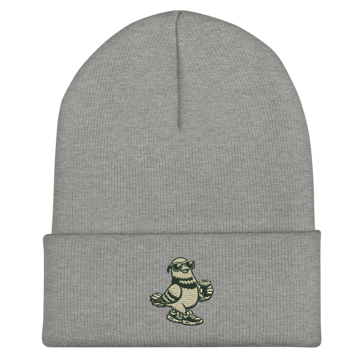 Bonnet à revers brodé unisexe DESTY
